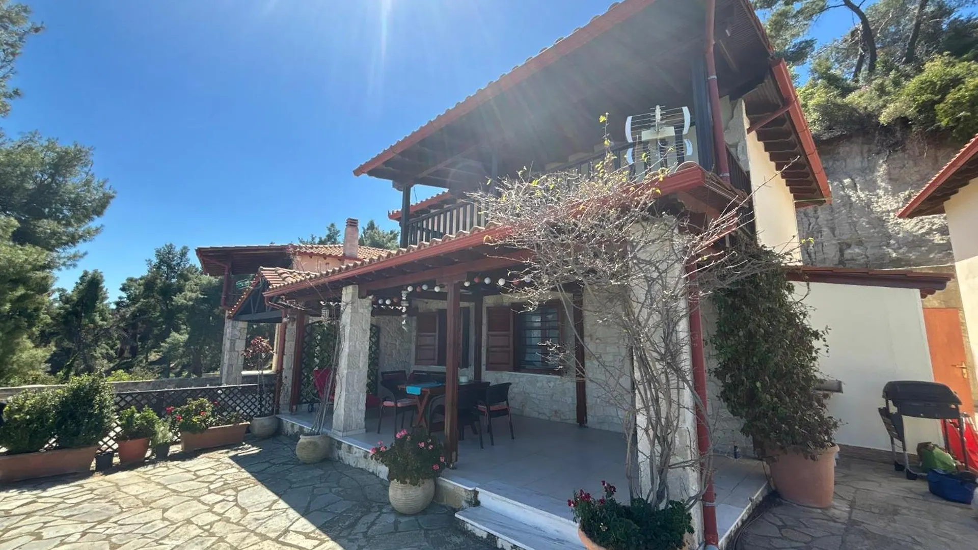 First In The Sea With Amazing View House Villa Kriopigi Greece
